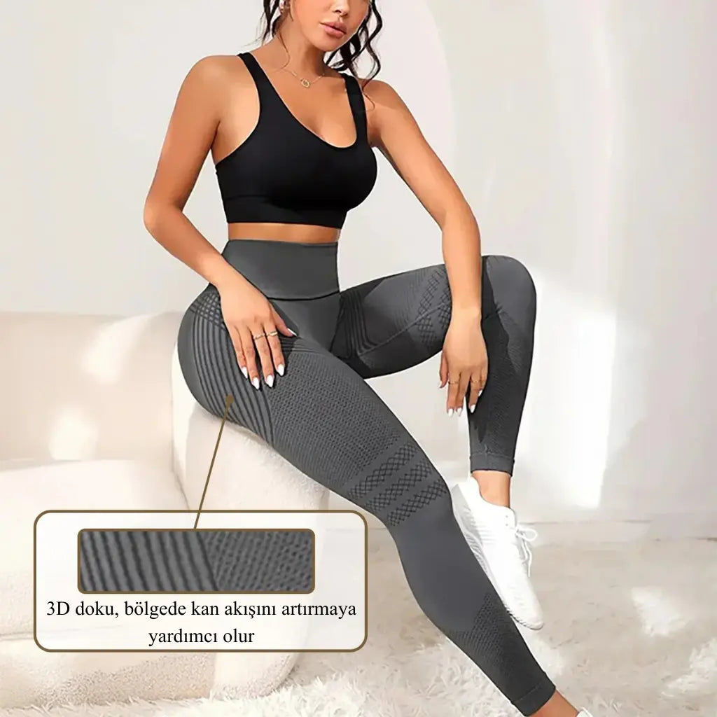 FitTech 3D Şekillendirici Kompresyon Taytı