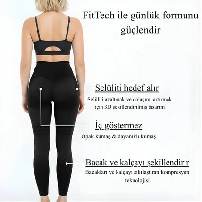 FitTech 3D Şekillendirici Kompresyon Taytı