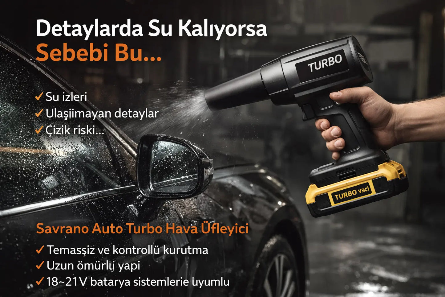 Savrano Auto Turbo Hava Üfleyici