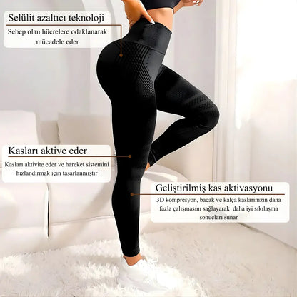 FitTech 3D Şekillendirici Kompresyon Taytı